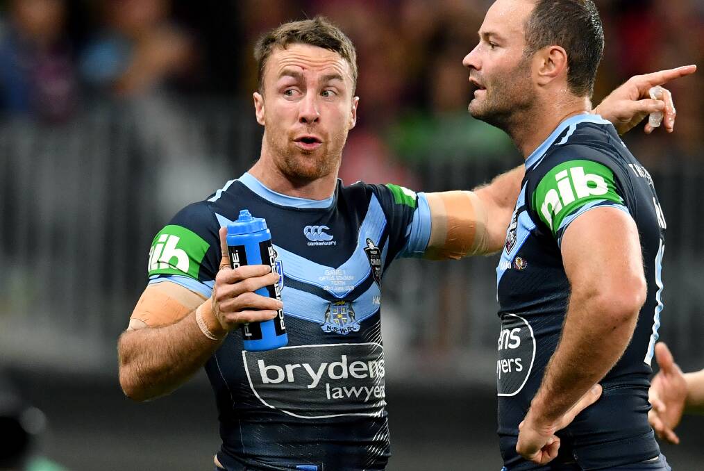 DIRECTING TRAFFIC: James Maloney will once again steer NSW around the park after retaining his place in Brad Fittler's Blues side. Photo: AAP