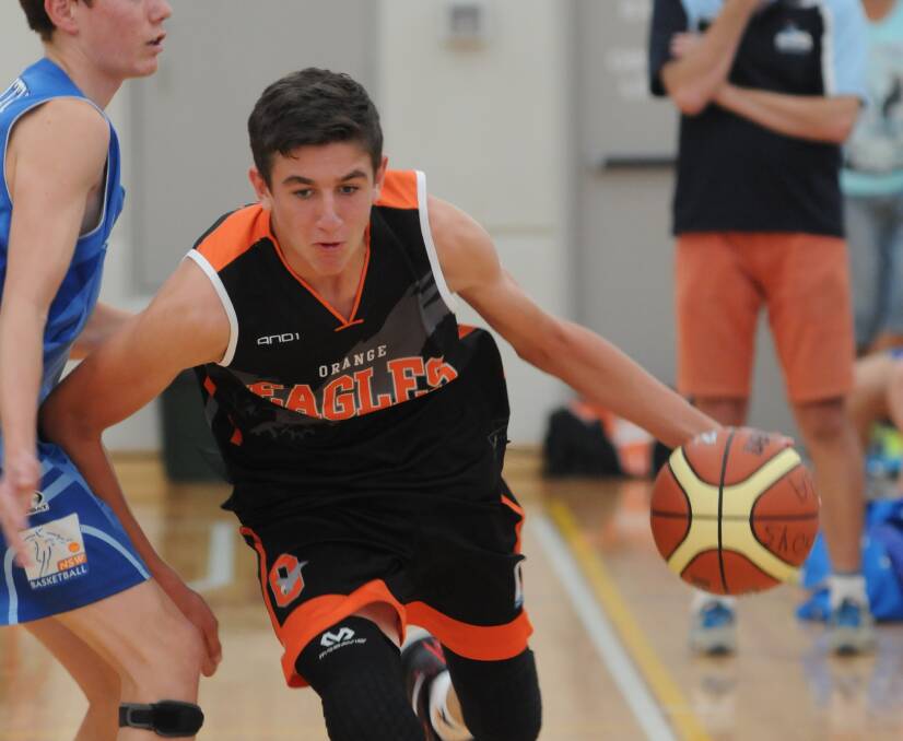 BACK IN BLACK?: Matt Gray in an Orange Eagles top in 2016. Could he return to a state-level Orange side? 