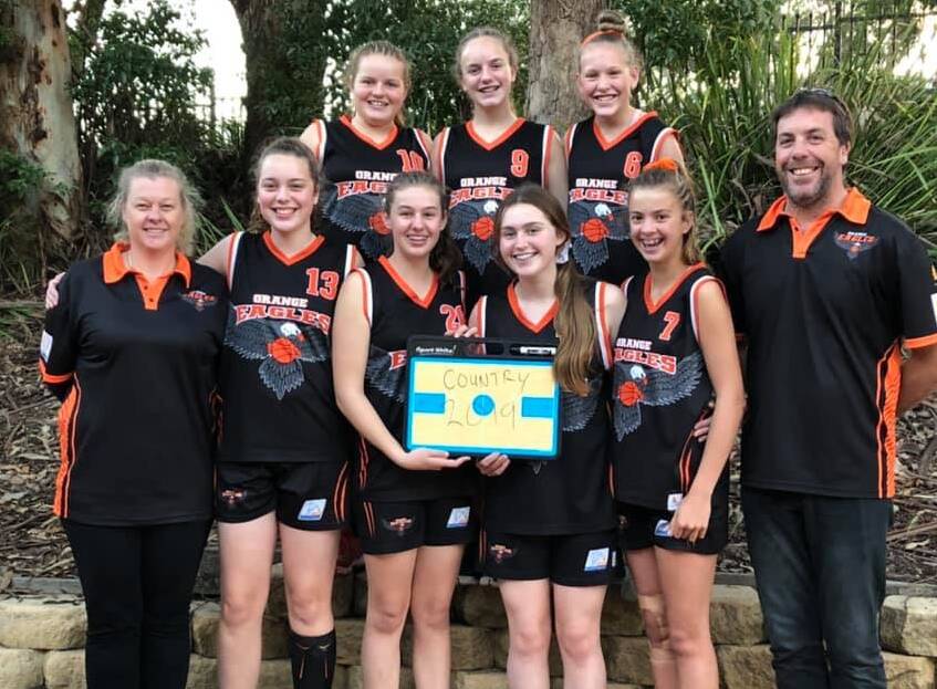 UNDEFEATED: The Eagles' under-16s with their haul from the weekend. Photo: SUPPLIED. 