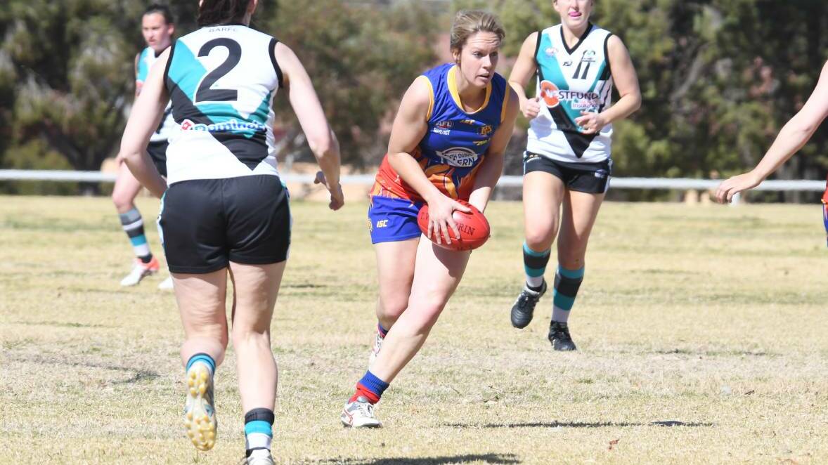 BACK AT IT AGAIN: Dubbo Demons' 2018 skipper Emily Warner is back for the side in their return to the competition. Photo: AMY McINTYRE
