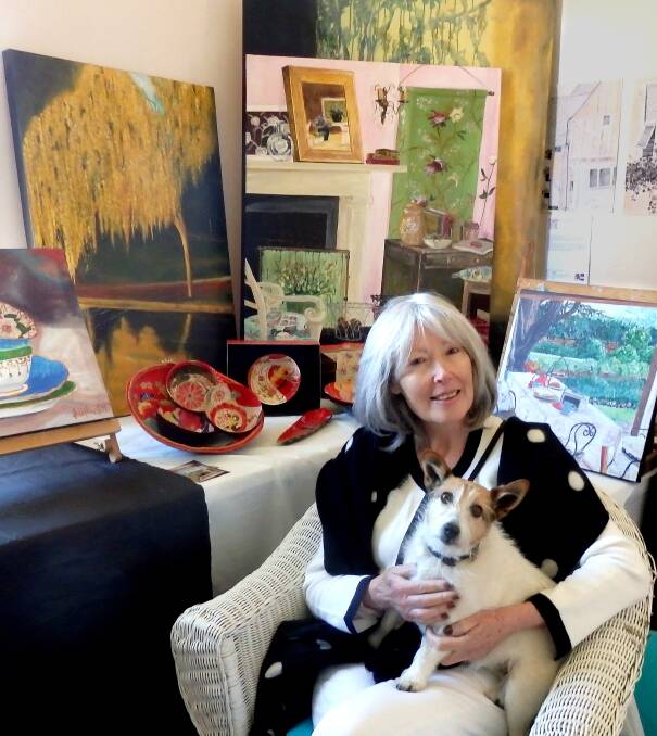 READY TO GO: Josephine Jagger-Mannis at her studio. Photo: SUPPLIED