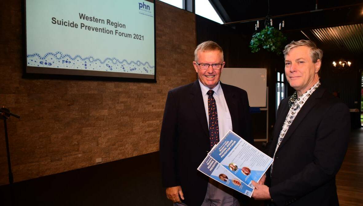 MORE DOCTORS: Richard Strickland (right) says the boost to the Rural Bulk Billing Incentive payment is a "really important step in improving the viability of our region's general practices and hopefully attracting even more doctors to come and to stay in our region". Photo: BELINDA SOOLE.
