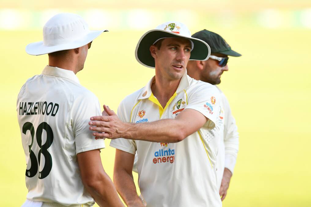 BIG SCALP: Australian Test skipper Pat Cummins has been forced to sit out the Adelaide Test after being deemed a close contact of a fellow diner at a restaurant. Picture: Getty Images