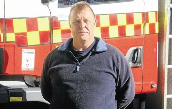 NEW LAWS: Tim Anderson said the Fire Brigade Employees Union will seek clarification on proposed compensation changes. Photo: FILE PHOTO