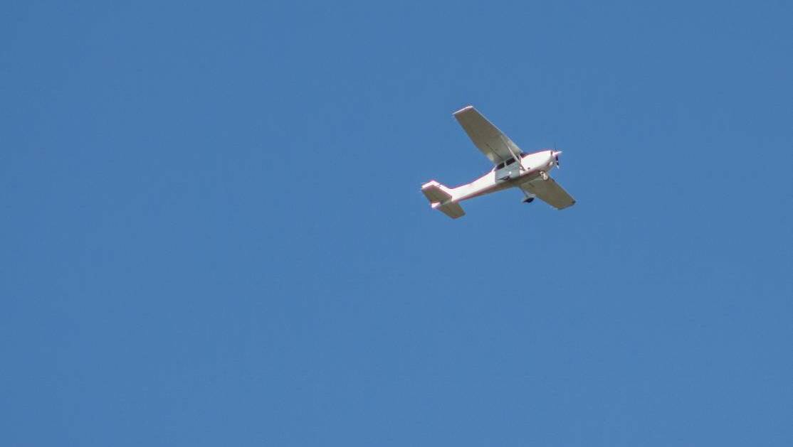 LOOK UP: A twin-engine Cessna aircraft will be performing security checks at aerodromes in Orange.