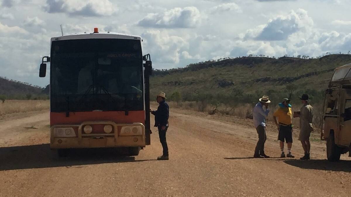 The Mount Isa coaches bus that featured in the video