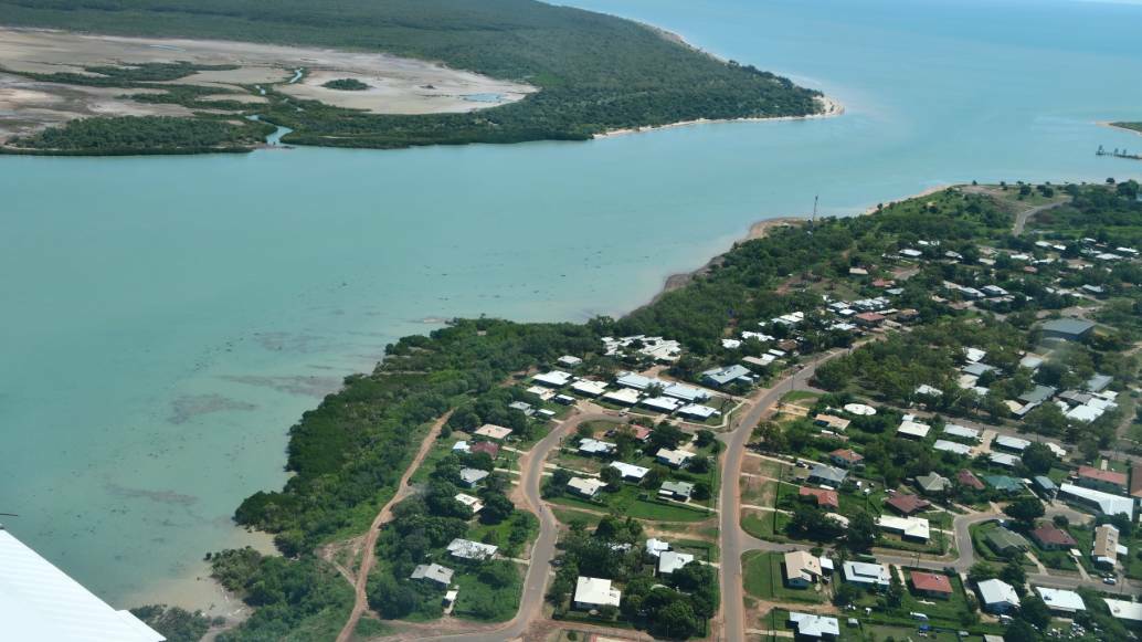 Mornington Island (pictured), Doomadgee and Burke Shire remain restricted areas