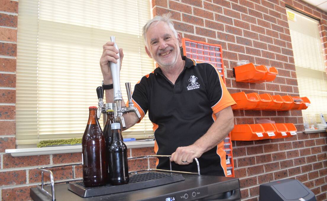 CHEERS: Darrell Mogford from Country Brewer Orange will act as the steward for this year's beer tasting contest. Photo: RILEY KRAUSE.