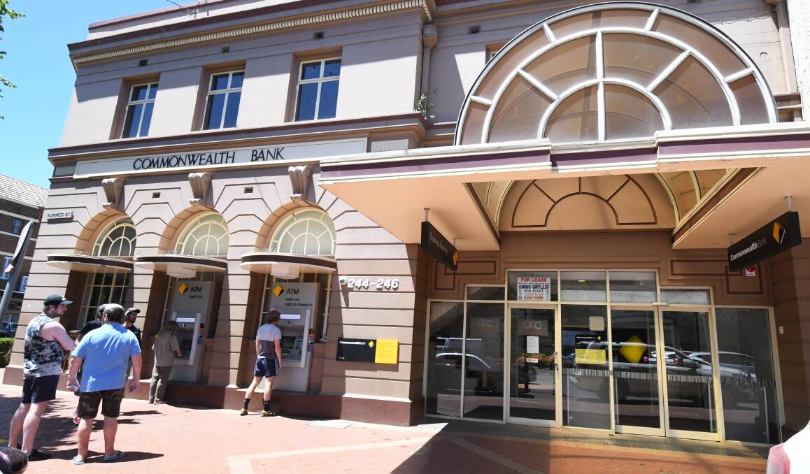CHANGES: Orange's Commonwealth Bank branch was not listed among the 90 in the country that will have opening hours cut.