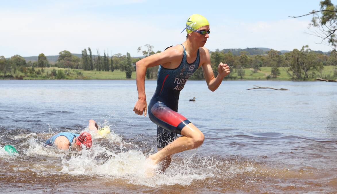 BACK AGAIN: Tom Tudor finished third in last year's NSW Super Sprint Series for the 18-19 years category.