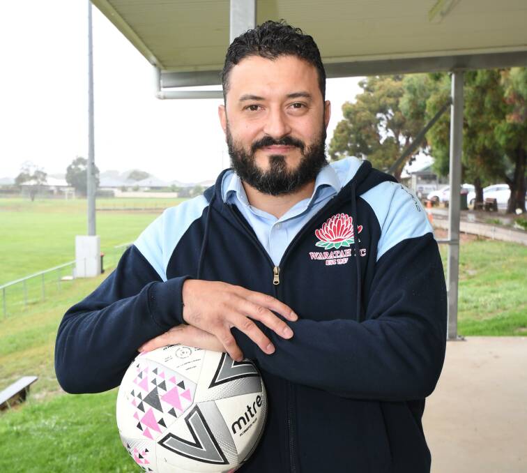 KNOCKOUT: Adam Scimone is hoping Waratahs can put the game away early. Photo: JUDE KEOGH.