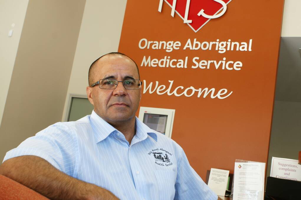 REMINDER: Orange Aboriginal Medical Service CEO Jamie Newman is reminding people to sign up for their 715 health checks.