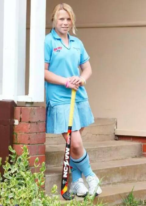 Jade Warrender had a week to remember in 2005 playing for NSW at the Australian Under 13 Invitational Tournament. Picture by Jude Keogh