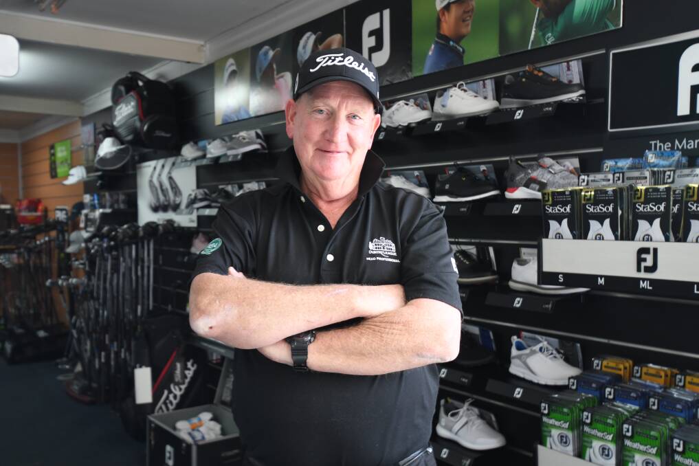 GOODBYE: John Furze has retired as a golf pro after 49 years in the business and the past at eight at Duntryleague Golf Club. Photo: JUDE KEOGH. 