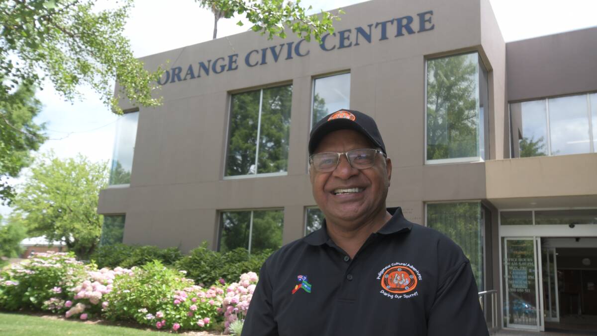 LONG CHAT: Gerald Power is Orange's first ever Indigenous councillor and he spoke about what that role means to him as well as opinions on changing the date of Australia Day. Photo: CARLA FREEDMAN.