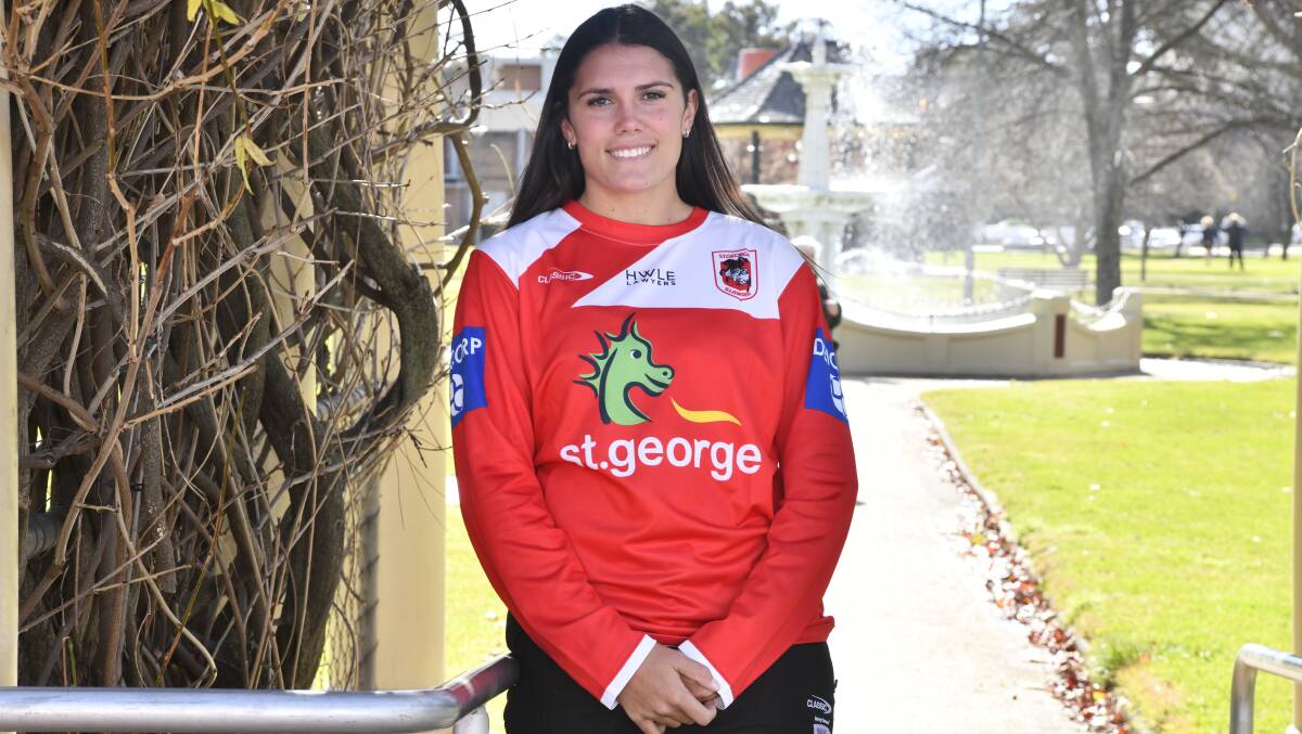 Cheynoah Amone has signed a deal to play with the St George Illawarra Dragons for the 2023 NRLW season. Picture by Jude Keogh 