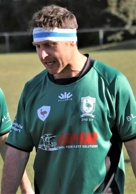 RAISING FUNDS: Former Dubbo Kangaroo and current Orange Emu, Andrew Regan suffered a life-altering spinal injury during a game in April. Photo: SUPPLIED.