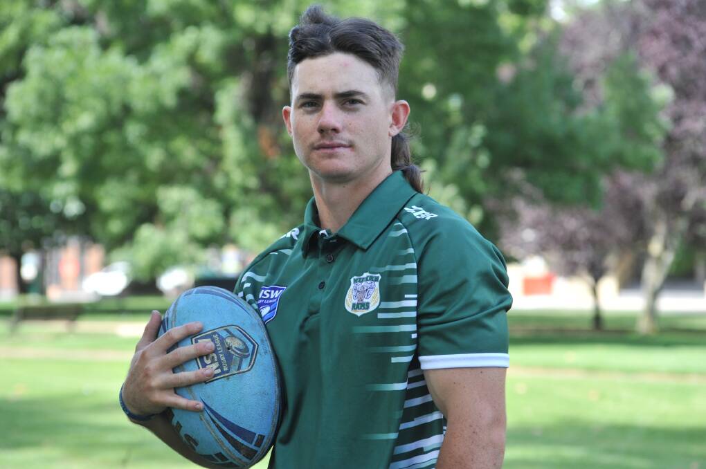 TIME IS NOW: Nick Murphy is hoping to shine when the Western Rams kick off their season against the Illawarra South Coast Dragons. Photo: JUDE KEOGH.
