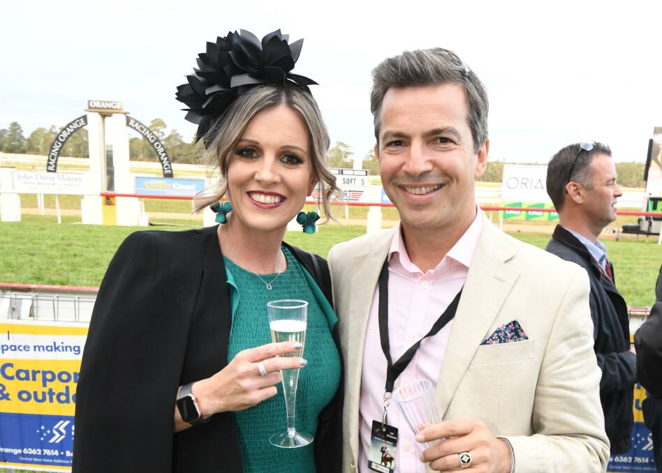 SUCCESS: Mel Prescott winner of fashions in the field with Alin Pop from APop Jewels who donated the first prize. Photo: JUDE KEOGH