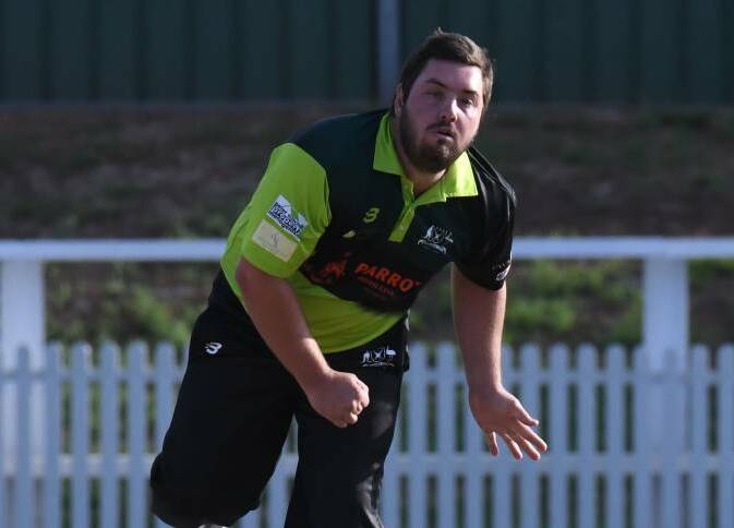 ALL BUT IN: Orange City's Mick Curtale was on fire with bat and ball against the Bulls.