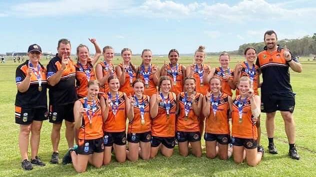 WINNERS: The women of the Orange Thunder touch football club were victorious at the NSW State Cup last year, but who knows what the future holds this time around.
