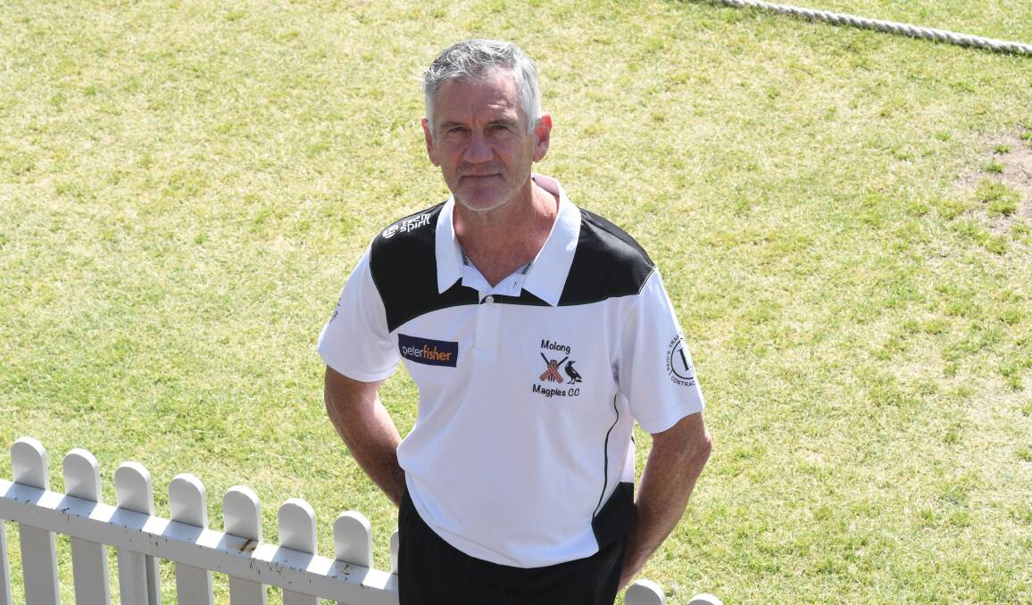 TOUGH TIMES: Molong Cricket Association president Greg Pringle says it was a hard decision to suspend the season until 2022. Photo: JUDE KEOGH.