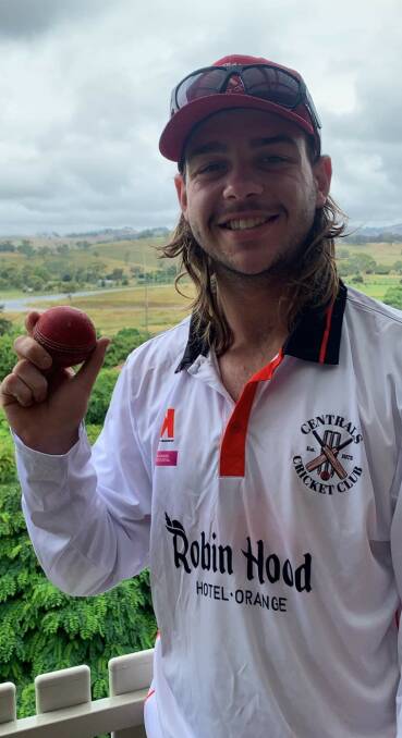 SPECTACULAR: Ike Dean took a hat-trick and five-wicket-haul in his first game of cricket in nearly a year when Centrals Black took on CYMS. Photo: SUPPLIED.