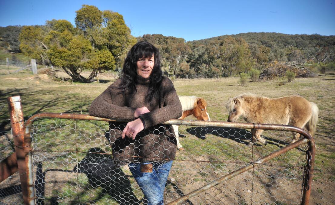 PETITION: Mullion Creek woman Toni Searl often finds herself having to walk or drive around town to be able to make a simple phone call. Photo: JUDE KEOGH