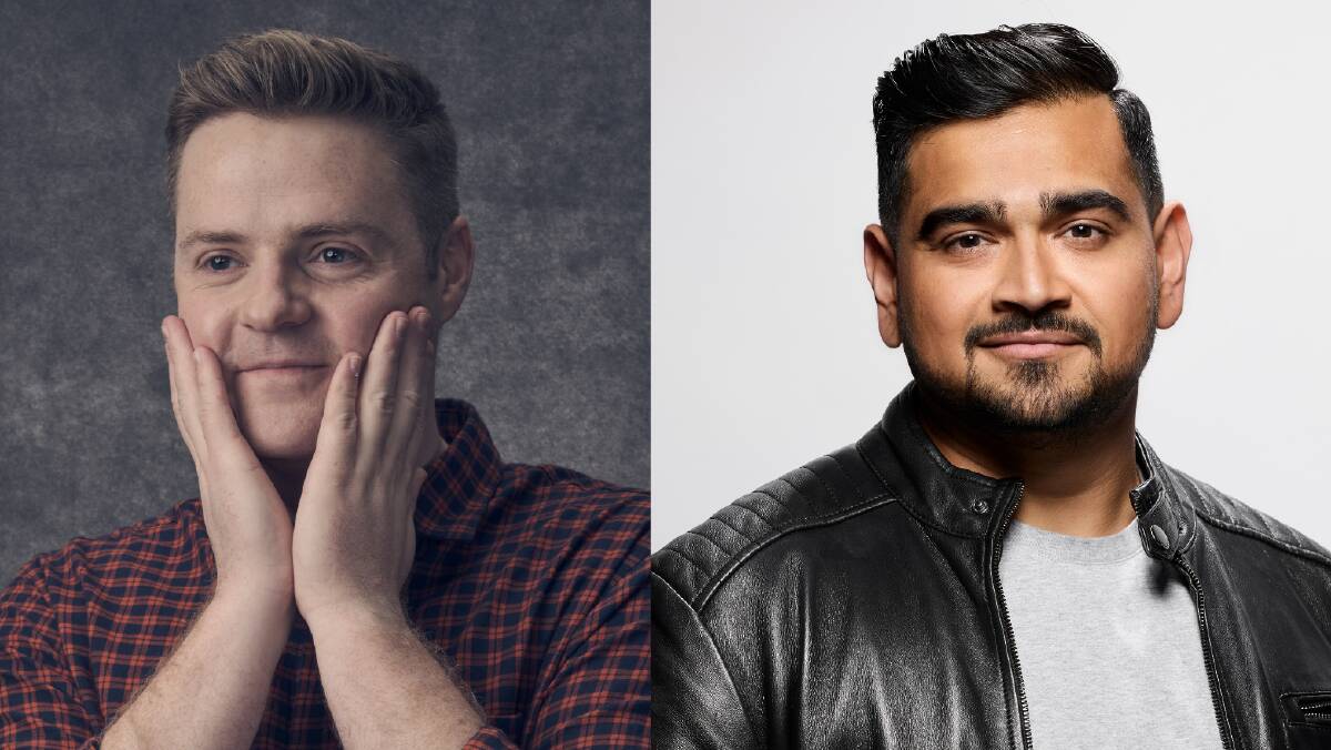  Tom Ballard and Dilruk Jayasinha will be coming to Cafe Espresso in March. Picture supplied