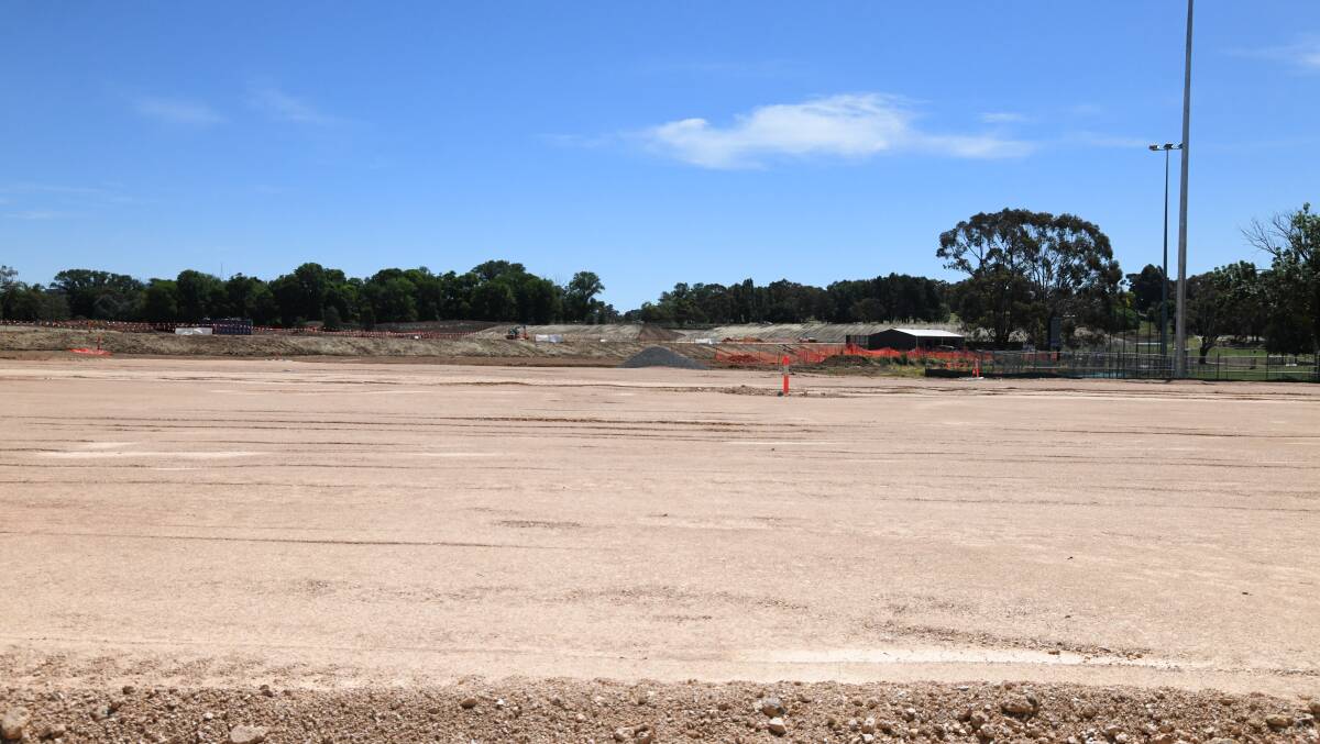 The development site for the Orange Sports Precinct. Picture by Jude Keogh
