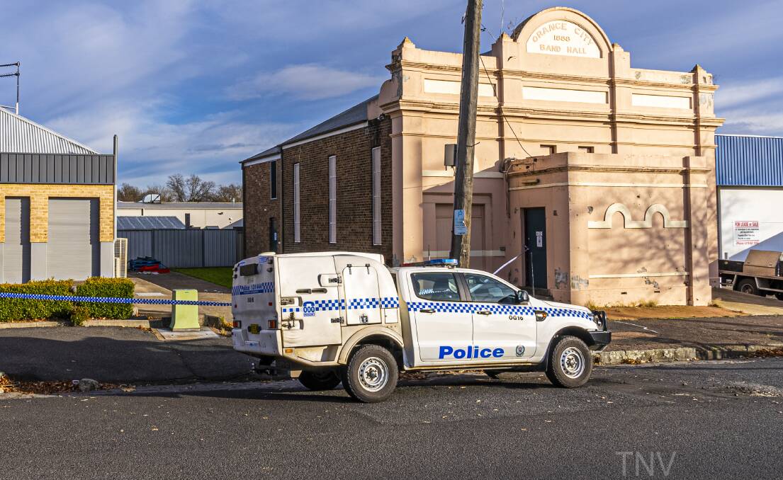 INCIDENT: The area in William Street which was taped off by police on the morning of May 25. Photo: TROY PEARSON/TNV.