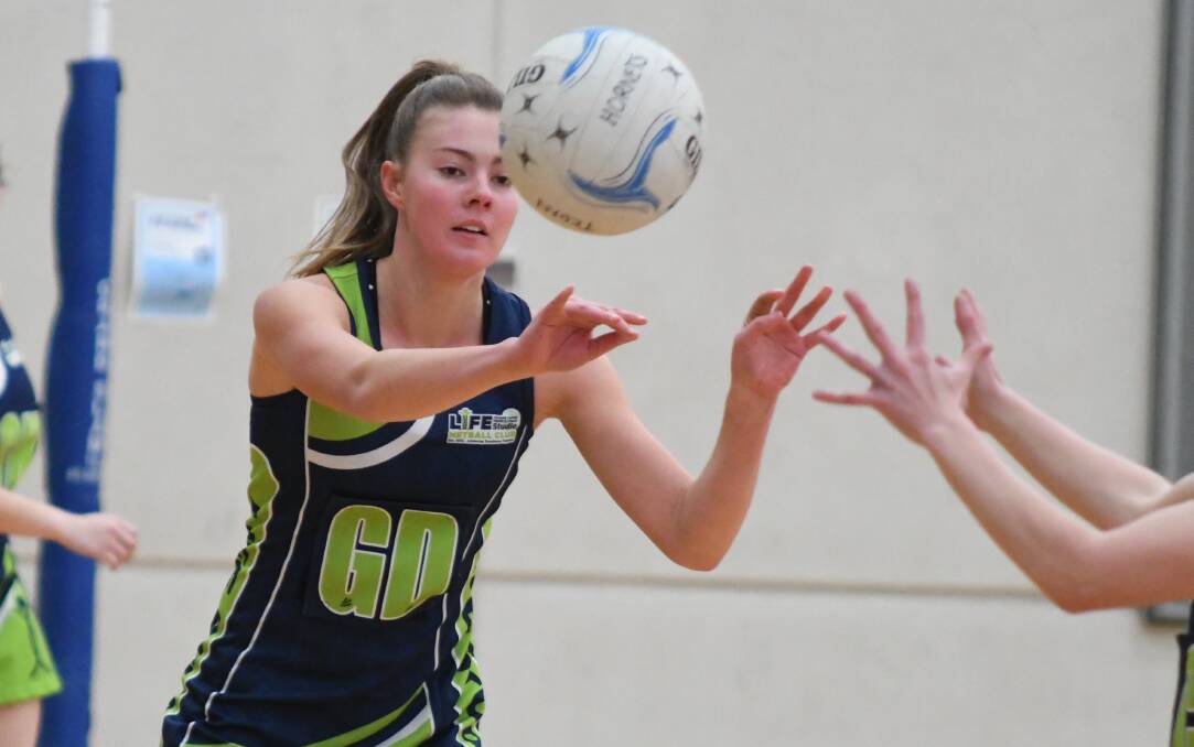 NEARY THERE: Alex Emerson isn't planning on slowing down after being selected in the U19 NSW state netball squad.