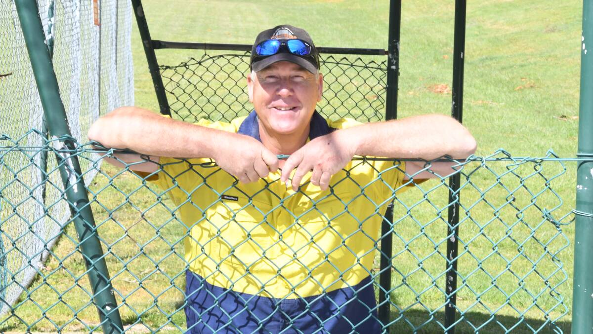 ON THE BENCH: Geoff Kelly and the Orange District Softball Association will have to wait their turn to host the U12 state event. Photo: JUDE KEOGH.