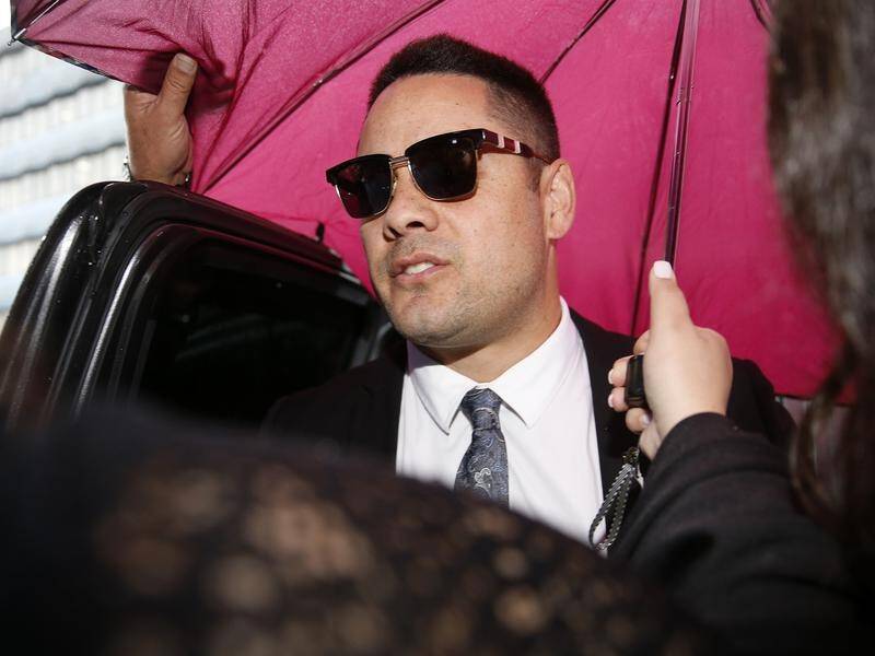 GUILTY: Jarryd Hayne's lawyers have given notice of an appeal against his imprisonment.