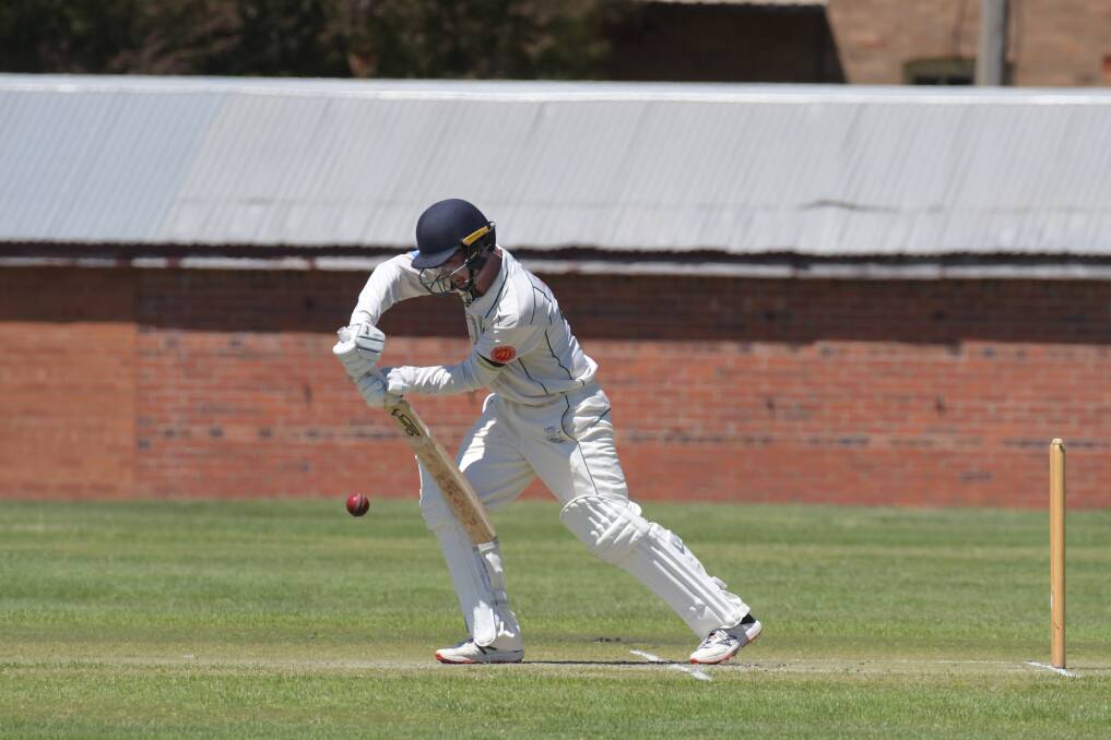 FORM: Blake Weymouth has produced scores of 86 and 78 not out in Orange City's two matches against Rugby this BOIDC season. Photo: JUDE KEOGH.