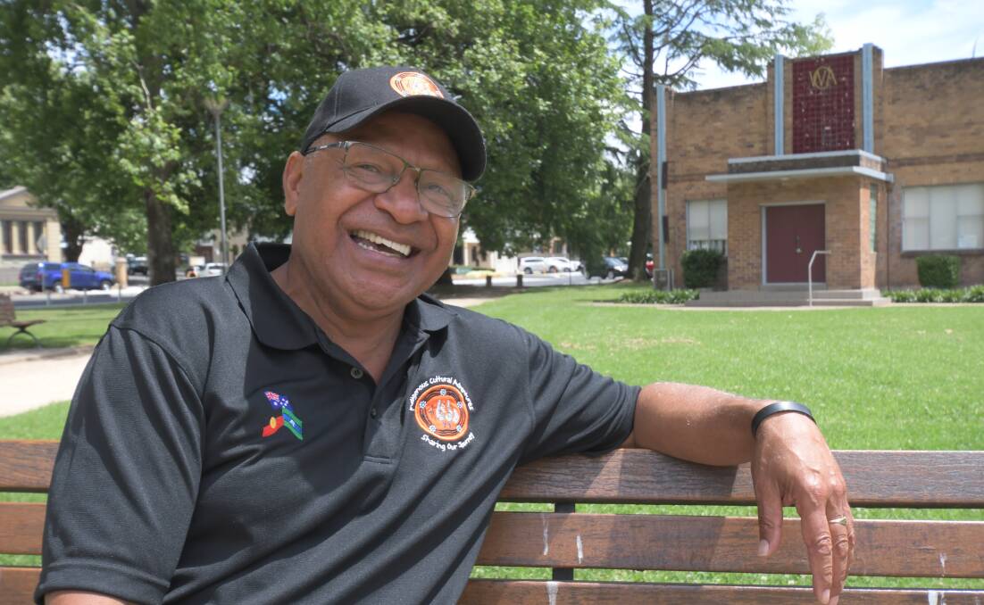 LONG CHAT: Gerald Power is Orange's first ever Indigenous councillor and he spoke about what that role means to him as well as opinions on changing the date of Australia Day. Photo: CARLA FREEDMAN. 