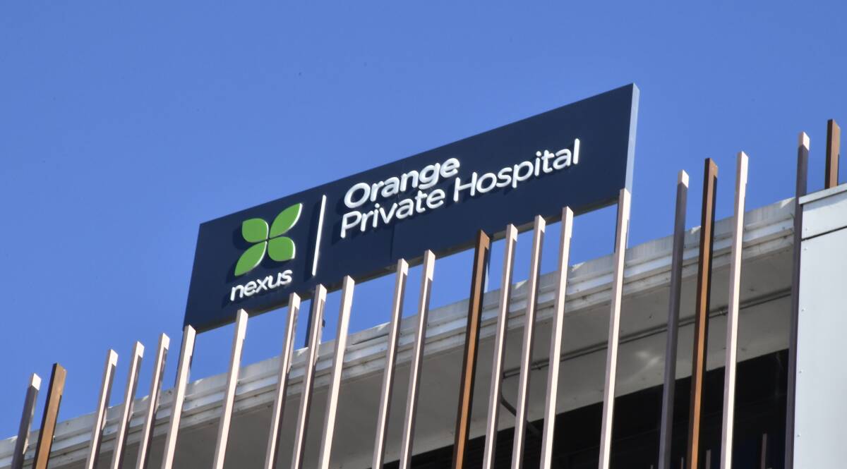 Orange Private Hospital is run by Nexus. Picture by Carla Freedman