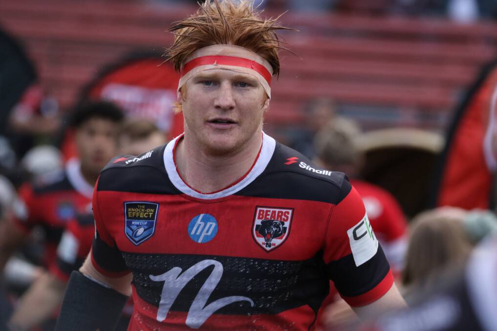 POWERHOUSE: Regan Hughes was part of the run-on side for the North Sydney Bears in their win over the Canterbury Bulldogs in round 21 of the NSW Cup. Photo: IAN REILLY.