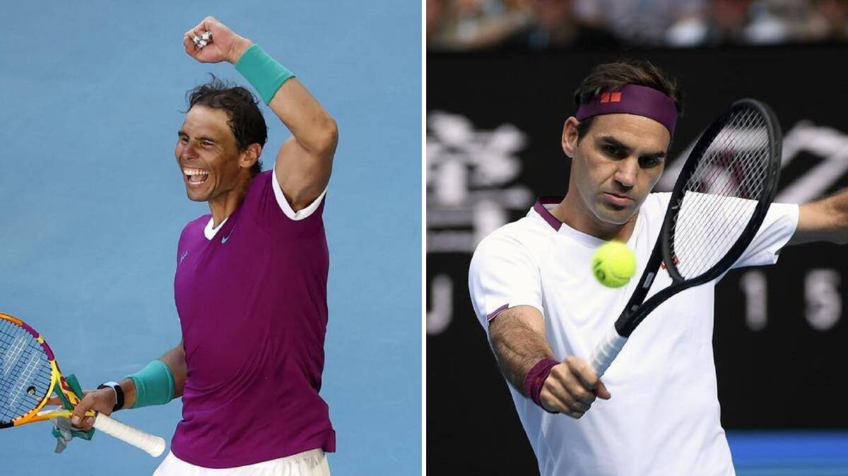 WHO IS THE BEST: Rafael Nadal and Roger Federer both have good cases as being known as the best men's tennis player of all time, but the GOAT accolade can only go to one man.