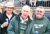  Reg Kidd, Doug Pigot and Billy Dwyer pictured at a Shute Shield game at Wade Park in May, 2021. Picture by Jude Keogh