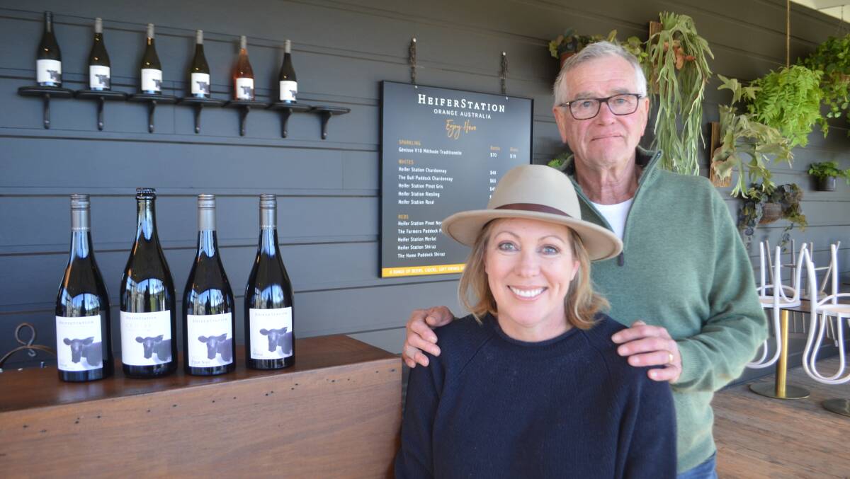 Michelle and Phillip Stivens were unlikely winery owners but have loved the past decade. Picture by Riley Krause