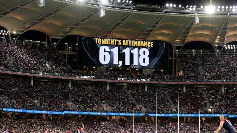 TRADITION: This year's night AFL grand final was the first to be played in Perth and attracted record numbers of television viewers.