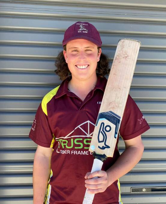 ONE TO WATCH: Hugh Middleton secured his maiden first grade century over the weekend in a dominant win for Cavaliers against CYMS. Photo: SUPPLIED.