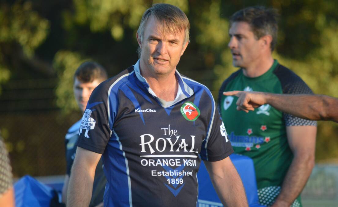 BRING IT BACK: Stu Brisbane will act as co-coach for this year's Central West Blue Bulls colts side. Photo: JUDE KEOGH