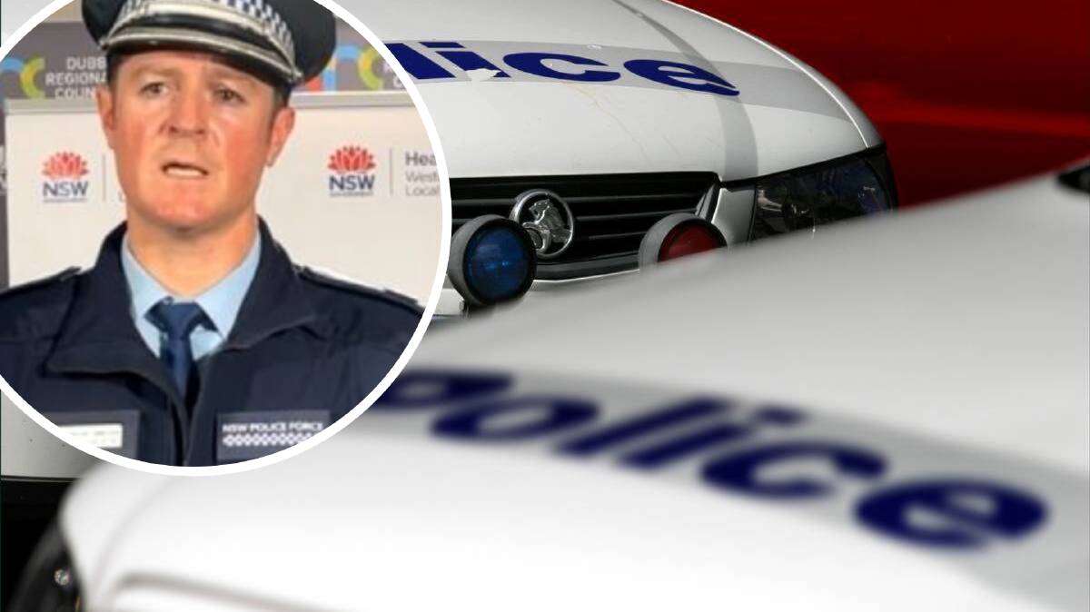 WORRYING: Assistant Commissioner Brett Greentree of NSW Police talked COVID breaches in Orange