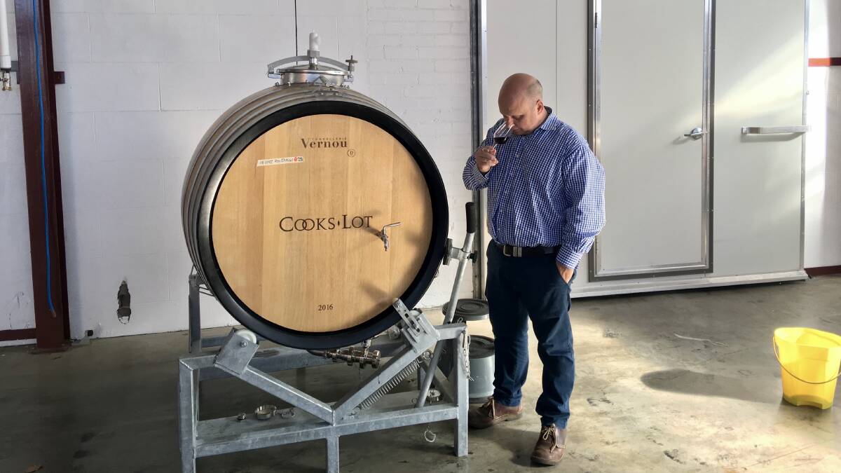 GREAT PERFORMANCE: Duncan Cook of Cooks Lots winery was delighted to be named as one of the 50 best in Australia. Photo: SUPPLIED.