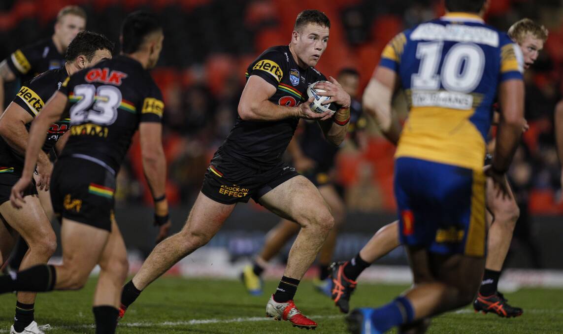Blayney Bears junior Liam Henry will make his NRL debut with the Penrith Panthers on Saturday. Picture by Bryden Sharp/NSWRL.