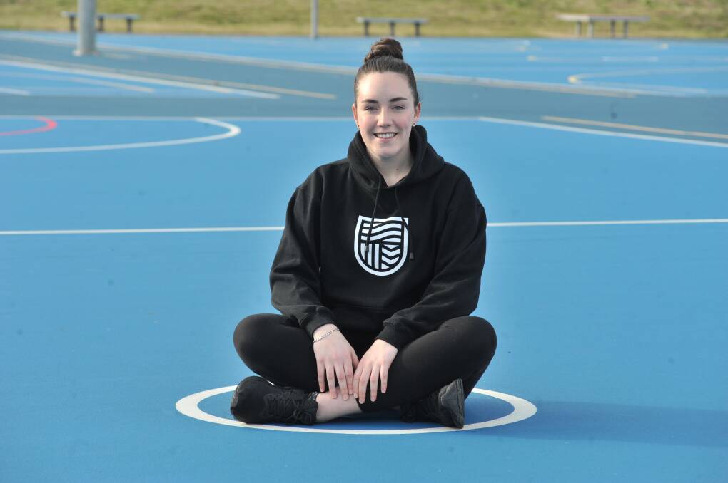 EXCITED: Orange's Caitlyn Harvey will be representing Charles Sturt University at the National Uni Games in mixed netball. Photo: JUDE KEOGH