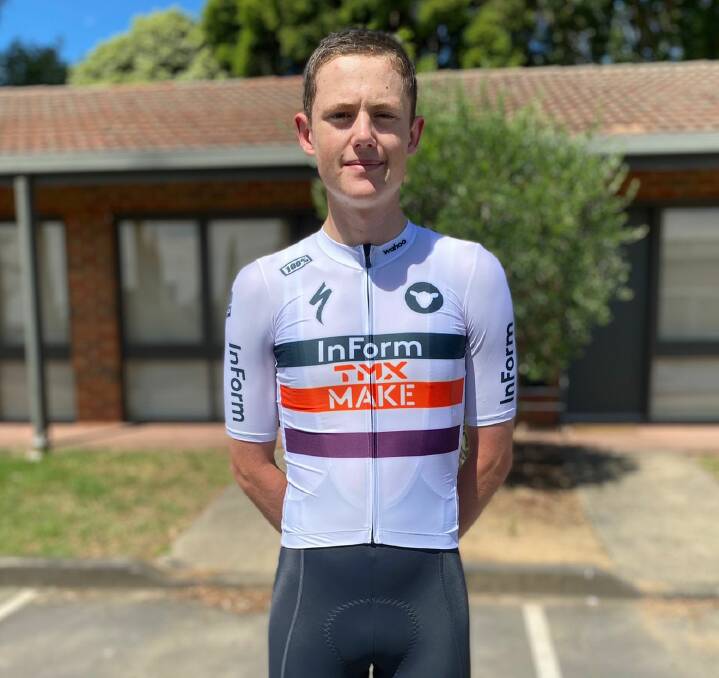 MOTIVATED: Luke Tuckwell is excited to have joined Australia's number one ranked cycling team, InForm TMX Make. Photo: SUPPLIED.