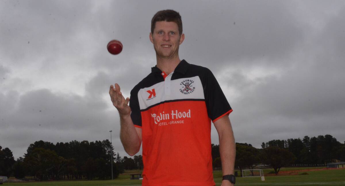 EXCITED: Centrals bowler Aijdan Mannering has caught the eye of first grade selectors and will debut in the top flight against CYMS. Photo: RILEY KRAUSE. 
